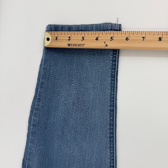 Democracy Jeans Women 14 Blue Light Wash Denim Stretch Ab Technology Skinny - Picture 14 of 15